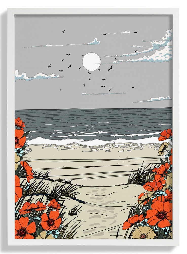 Blumen am Strand von Nicholas