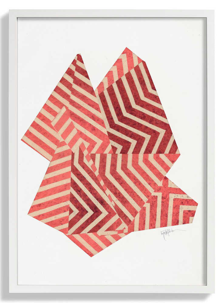 Zen Stone V. (red version) by Paulina Vårregn