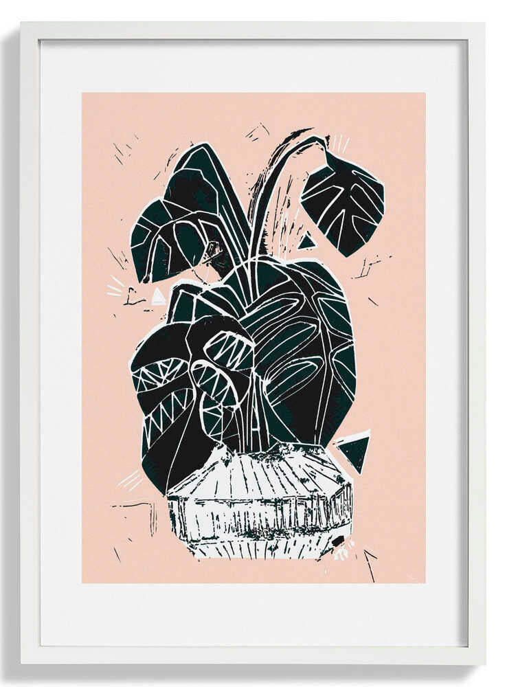 Magical Monstera by Sarah Fitzgerald