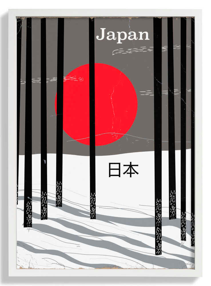 Japan Winterwald von Nicholas