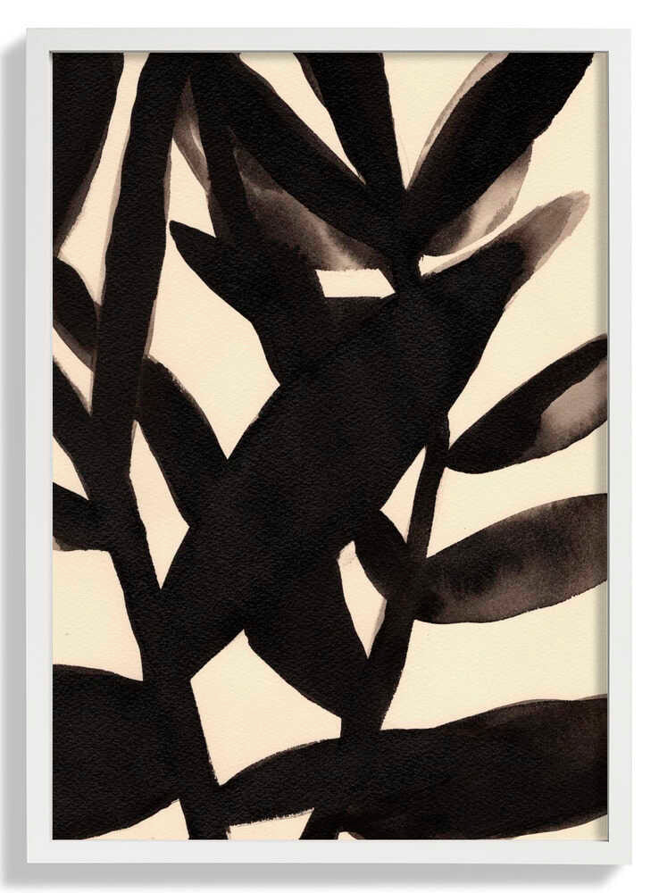 Branches in Black and Beige II by Janel Bragg