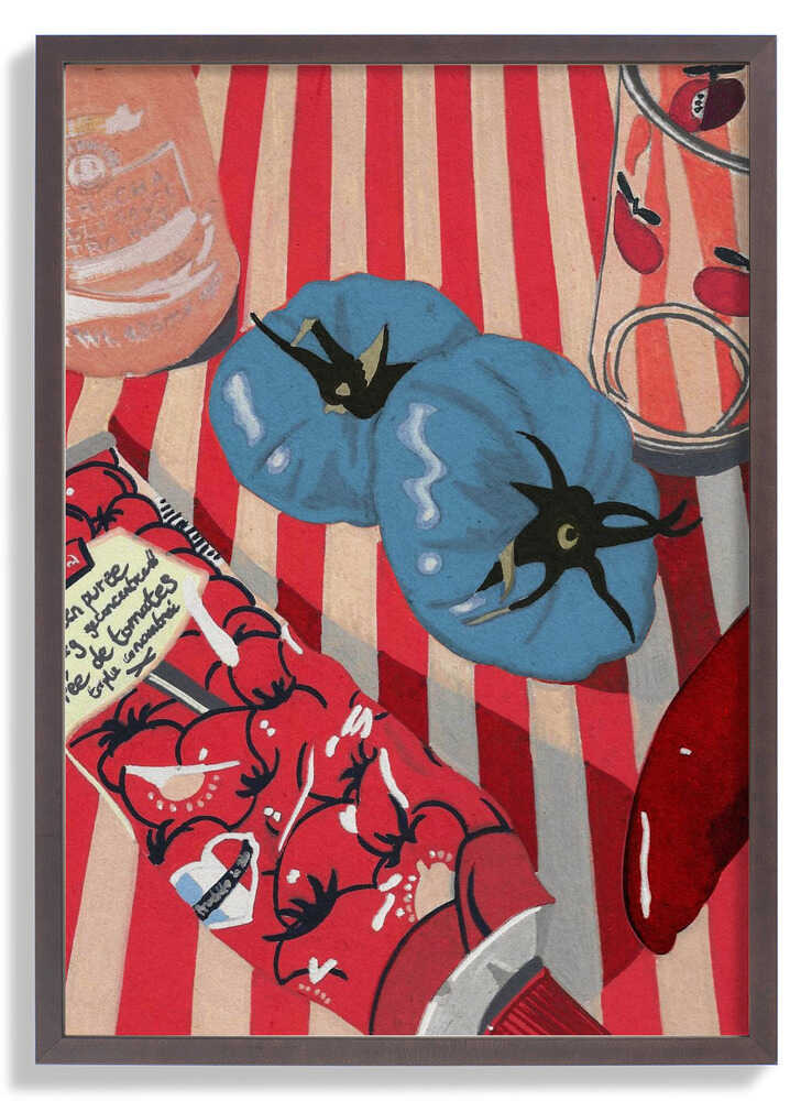 Blue Tomatoes by Studio Mandariini