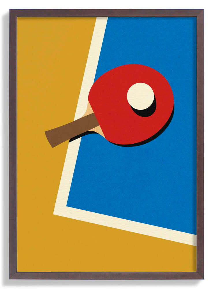 Table Tennis Team Red by Rosi Feist