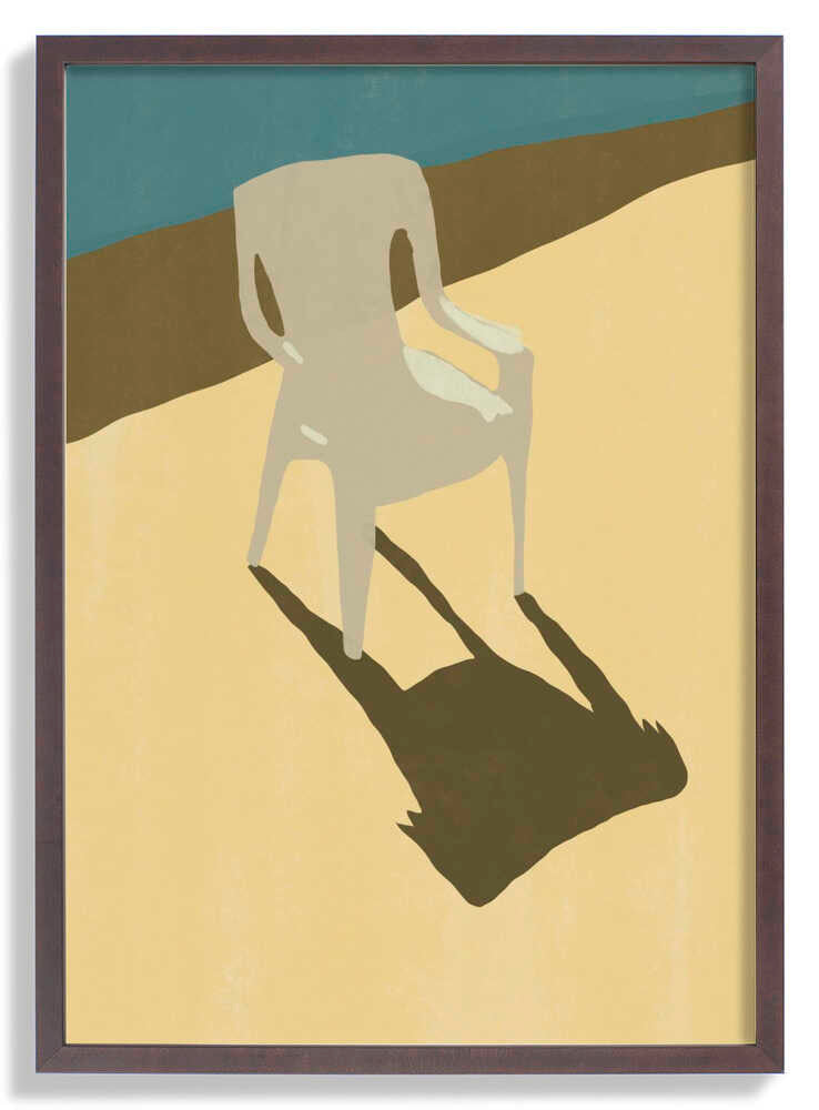 The white chair by Little Dean