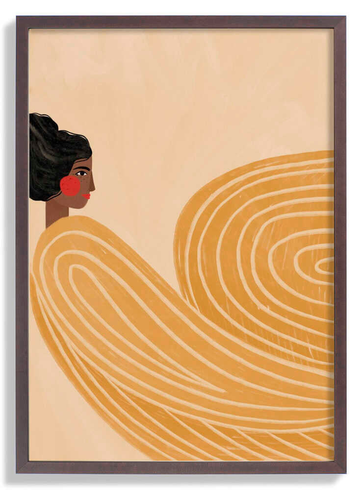 The Woman With the Yellow Stripes by Bea Müller