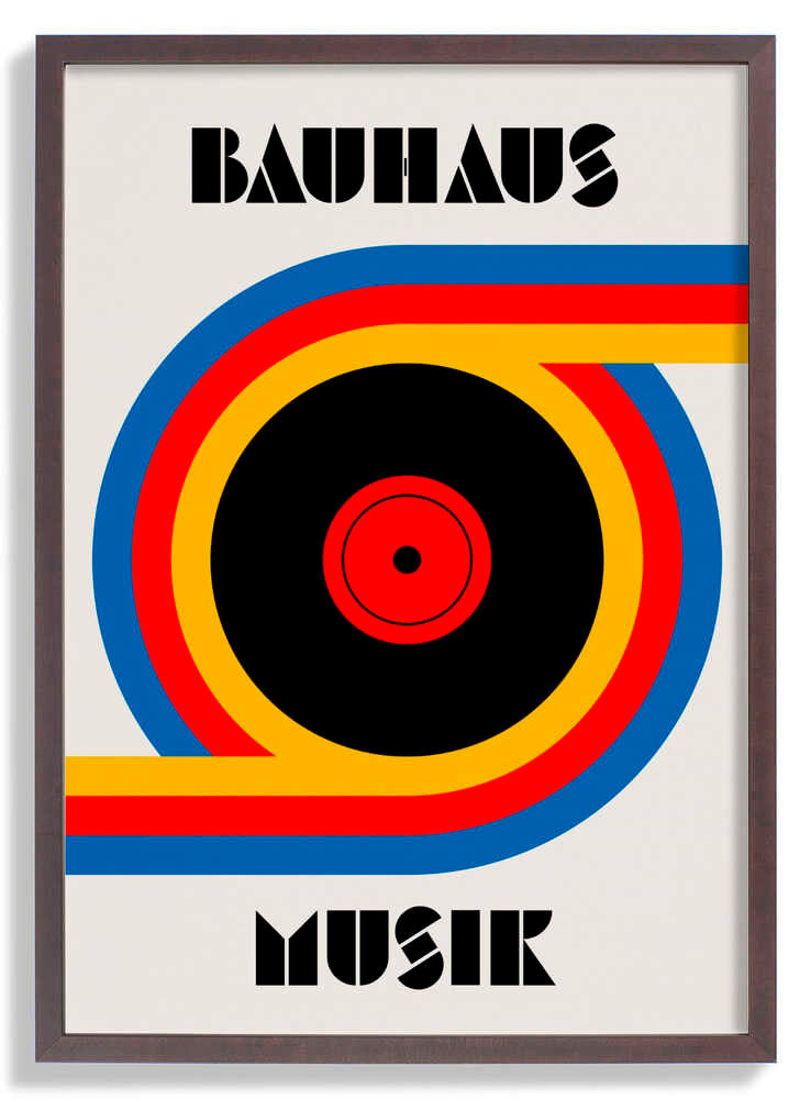 Bauhaus Musik Vinyl von Retrodrome