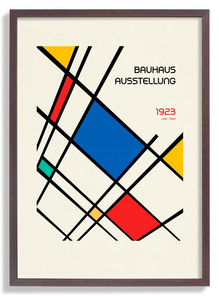 Bauhaus Geometric Design Retro by Retrodrome
