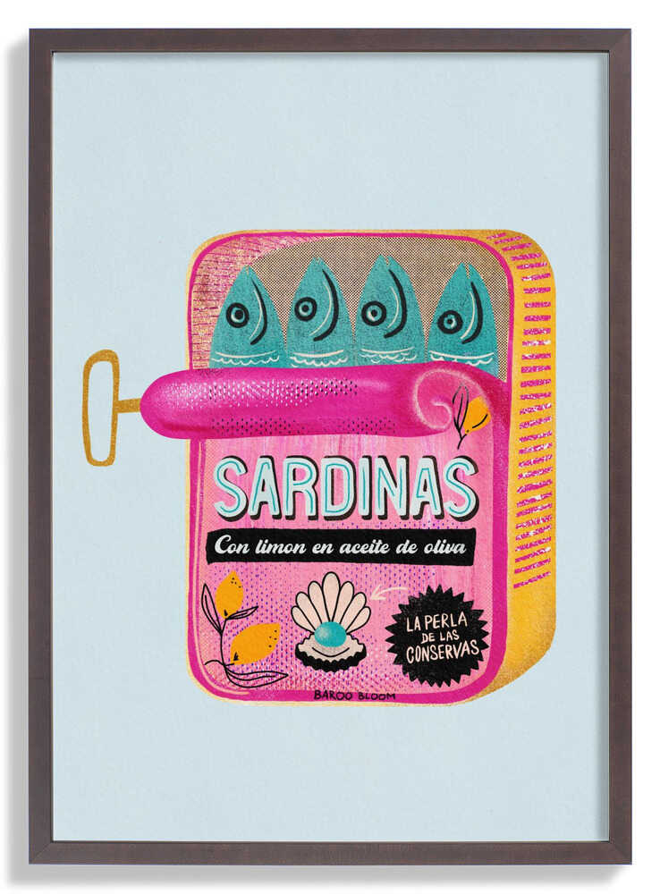 Sardinen Blechdose von Baroo Bloom