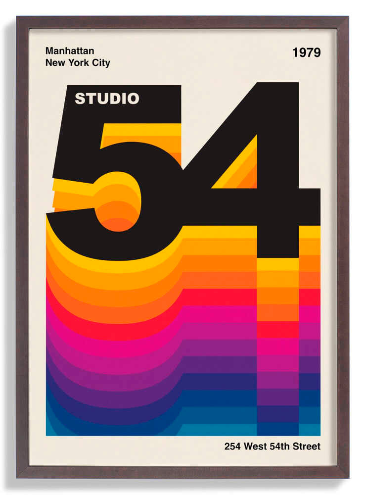Studio 54 Retro Design by Retrodrome