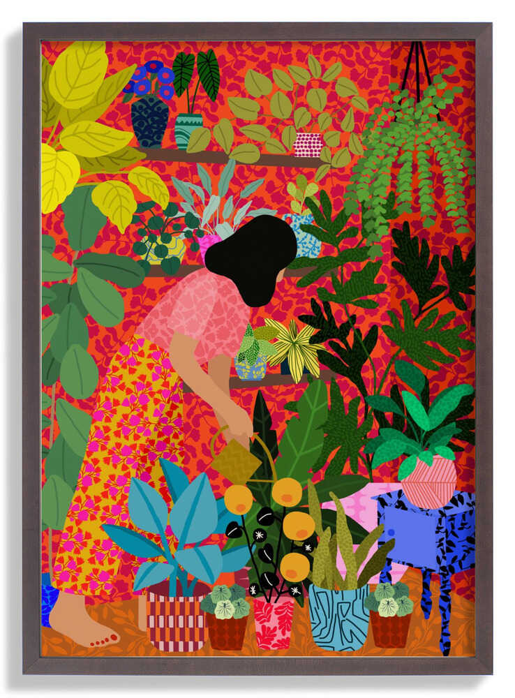 Watering My Plants by Rafaela Mascaro