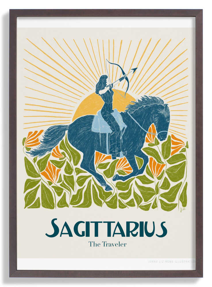 Jlr Sagittarius by Jenny Liz Rome