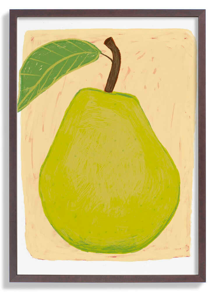 Big green pear by Sharyn Bursic