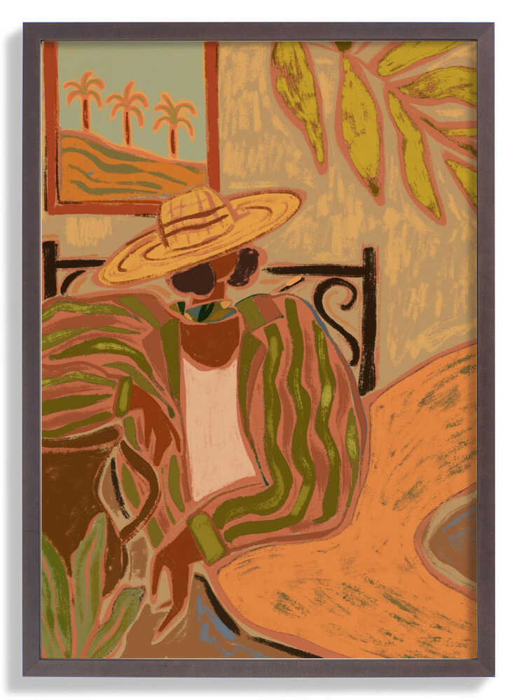 Lady in Stripe von Arty Guava
