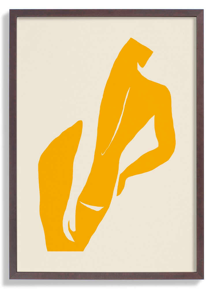 Goldene Silhouette von Little Dean