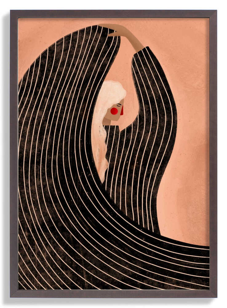 The Woman With the Black Dress by Bea Müller