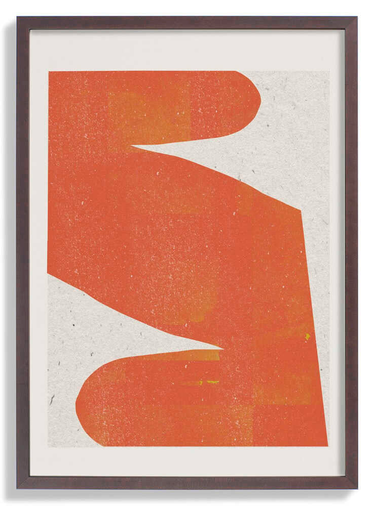 Orange Silhouette by THE MIUUS STUDIO