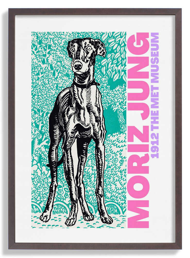 Regal Canine Gaze by Athene Fritsch