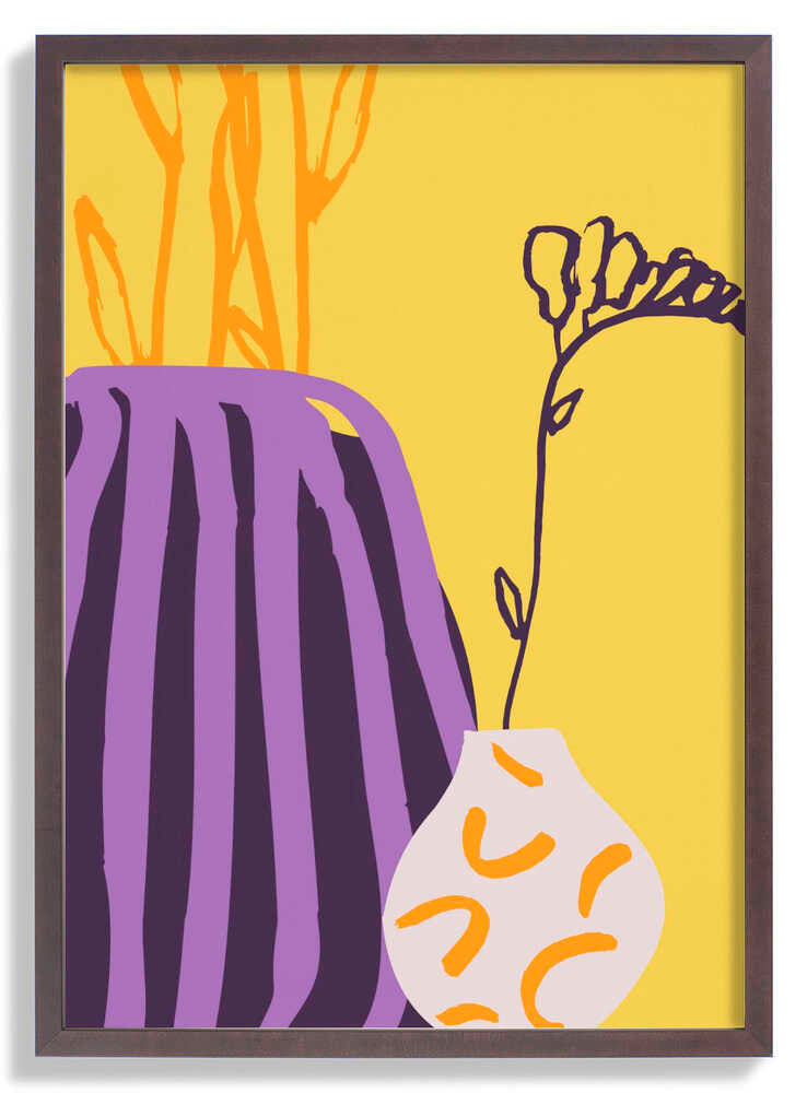 Vibrant Vase Duo by Treechild