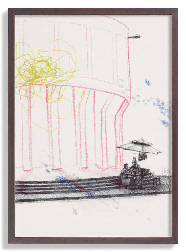 Straßenmarkt von Mirjam Schrei