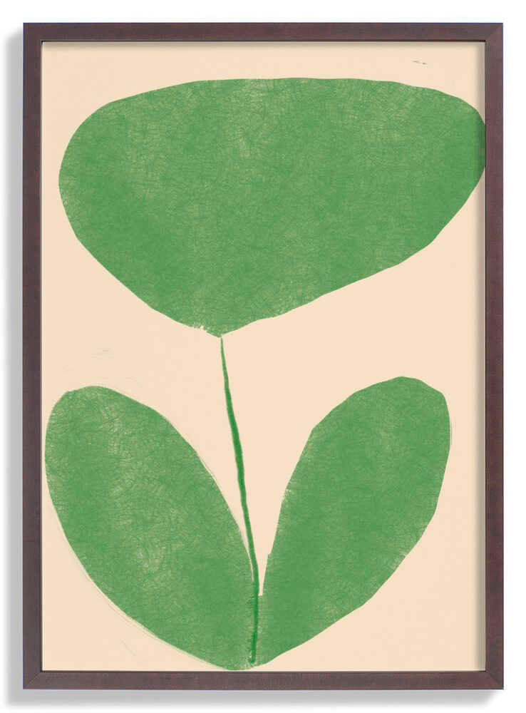 Minimal Green Blossom von Treechild