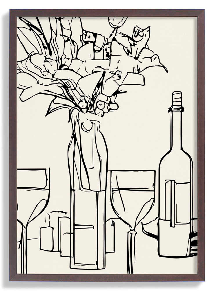 Wine and Blooms by Treechild