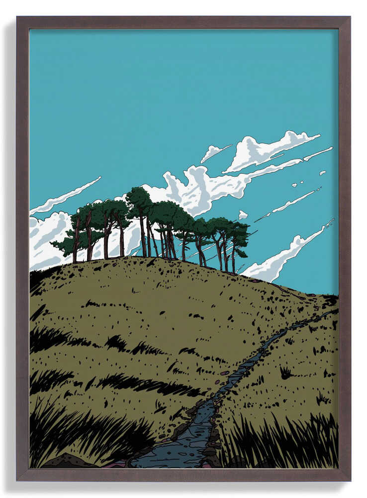 Schottische Hügellandschaft von Nicholas