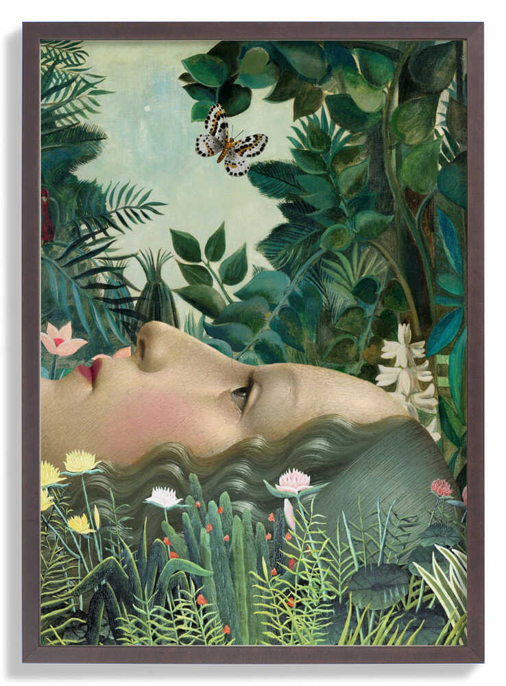 Giovanna im tropischen Garten von Marja van den Hurk