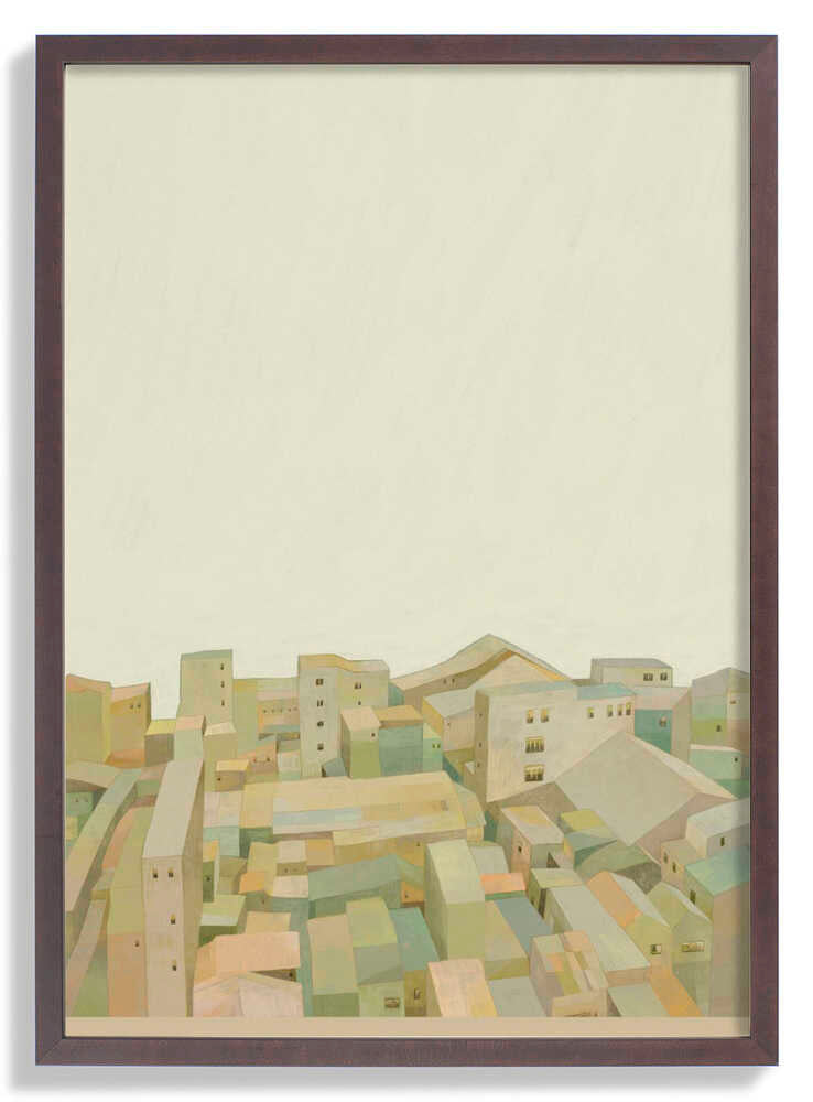 Gelassene Stadtlandschaft von Hieuchau