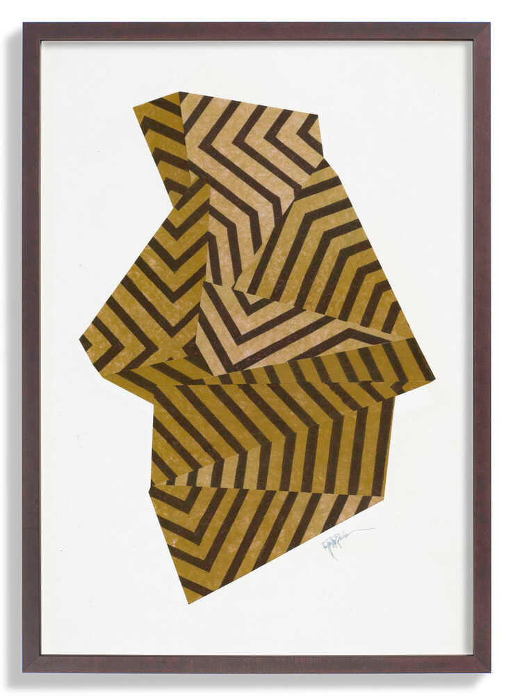 Zen Stone IV. (ochre version) by Paulina Vårregn