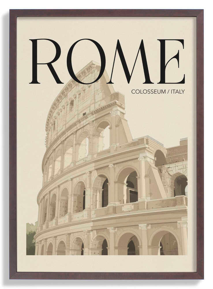 Rom Reiseposter von Andreas Magnusson