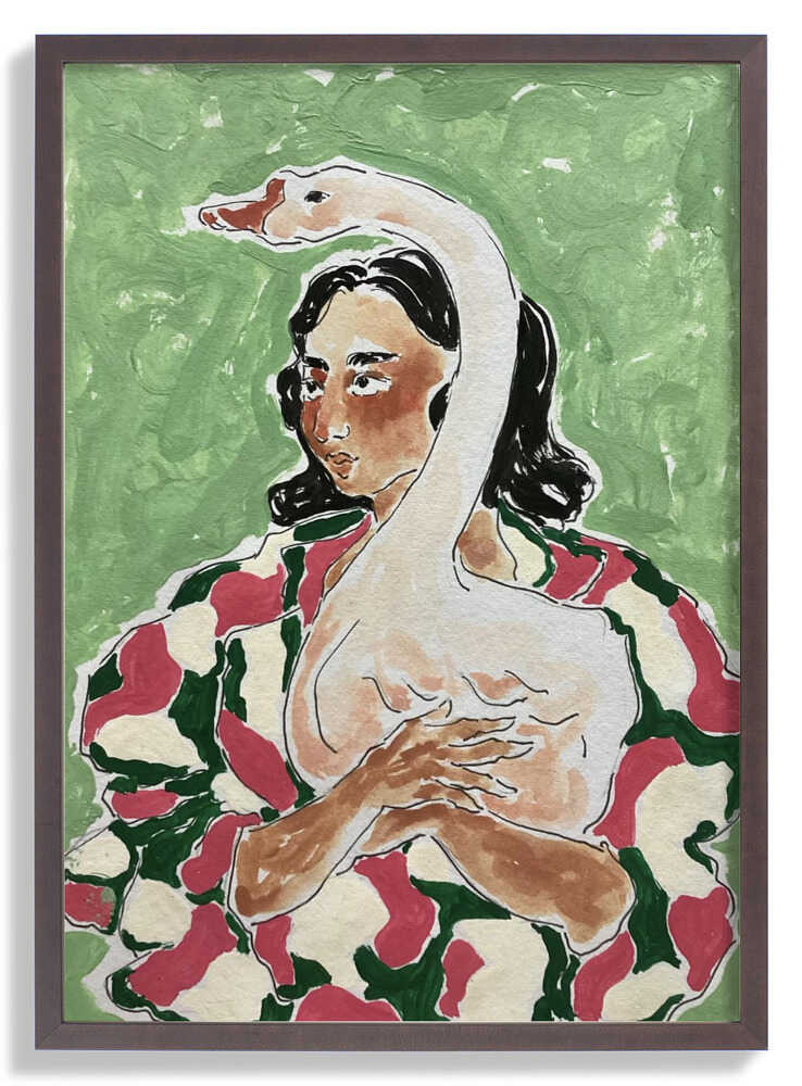 Girl With Duck by Rushati Chowdhury