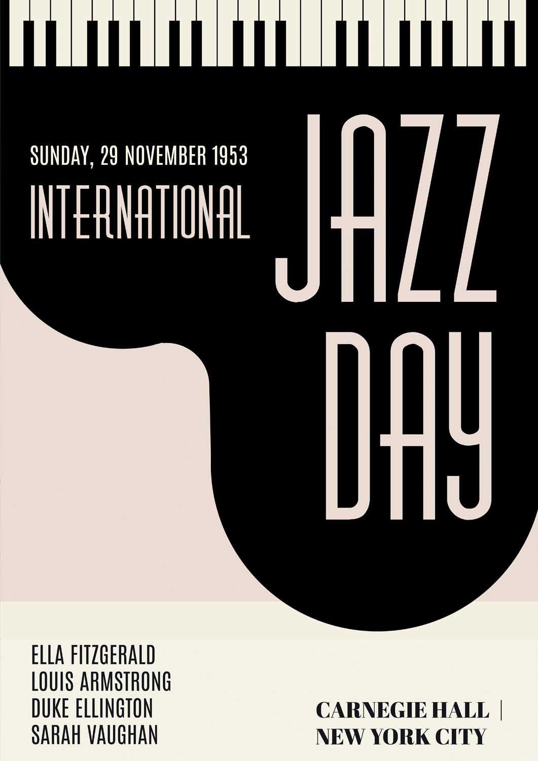 Jazzy Days by Kubistika - Kuriosis Fine Art GmbH