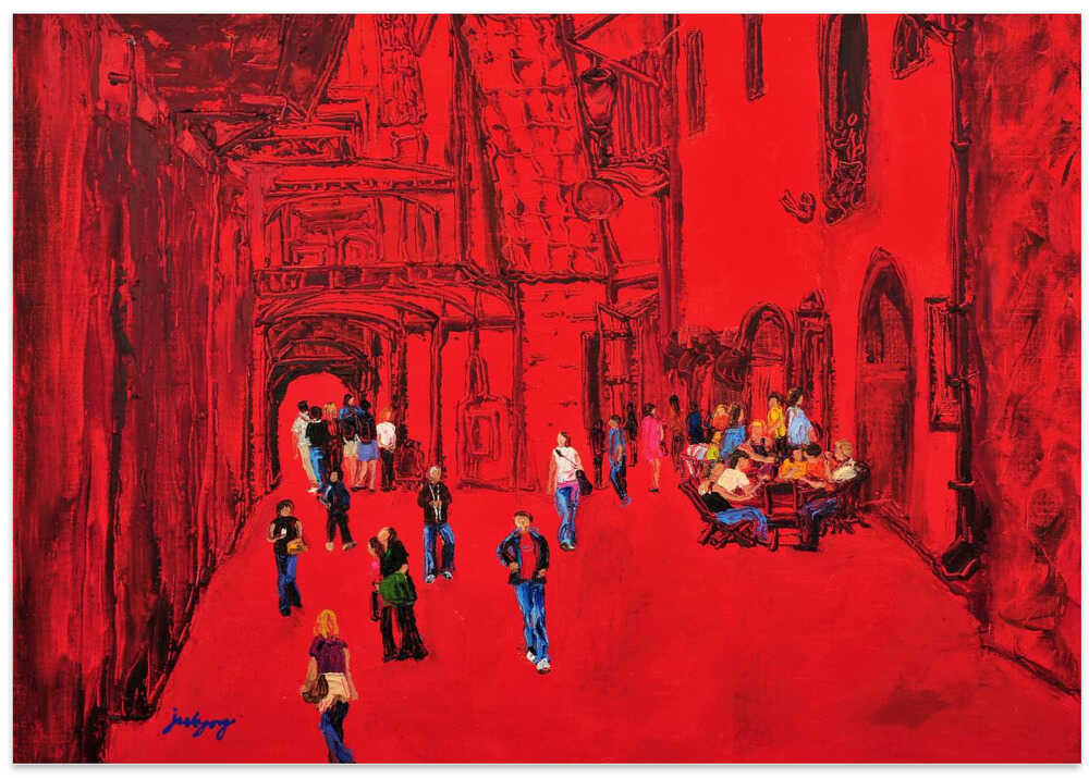 Town Red von Jukyong Park