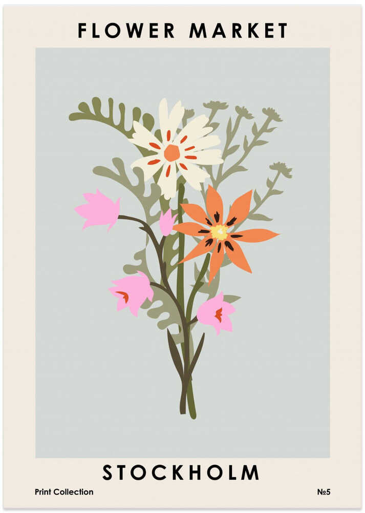 Blumenmarkt Stockholm von NKTN