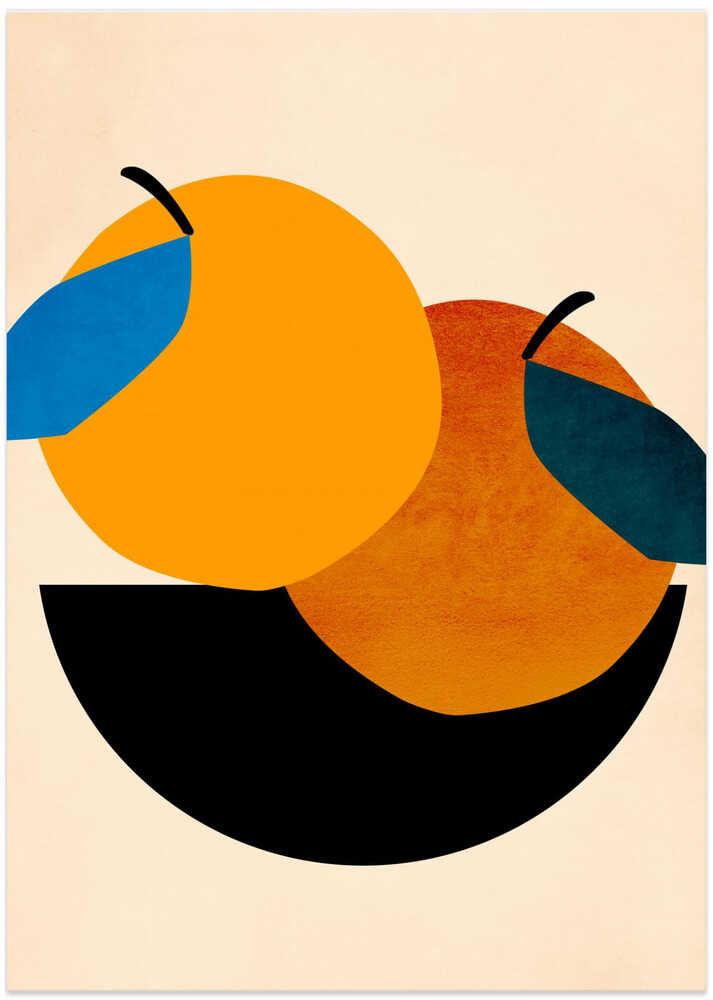 Two Oranges by Kubistika