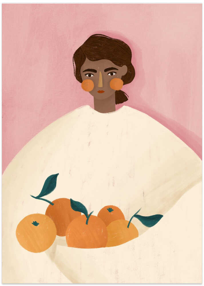 The Woman With the Oranges by Bea Müller