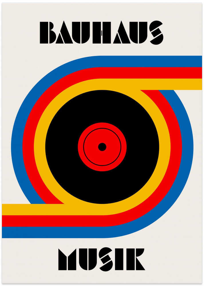 Bauhaus Musik Vinyl von Retrodrome