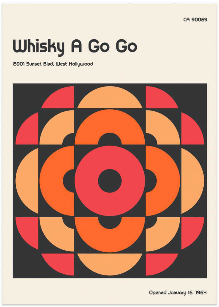 Whisky a Go Go Retro by Retrodrome