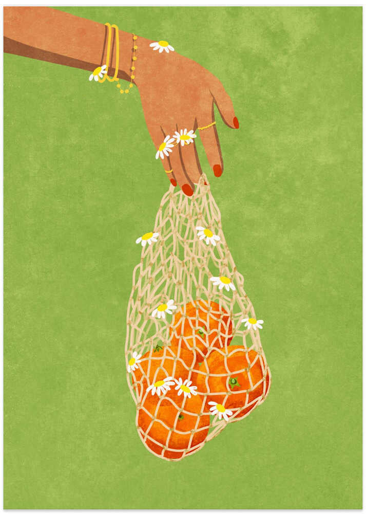 Fresh Oranges by Raissa Oltmanns