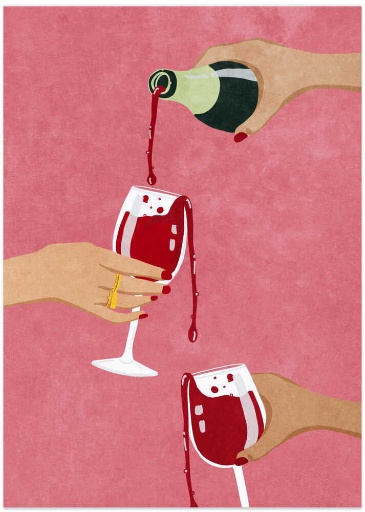 Cheers to my Girl Gang by Raissa Oltmanns