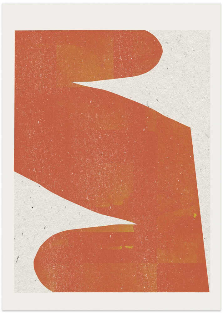 Orange Silhouette by THE MIUUS STUDIO