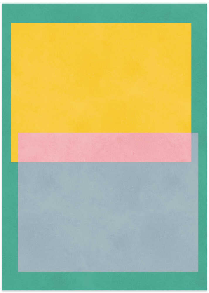 Colorful Geometric Shapes by Vitor Costa