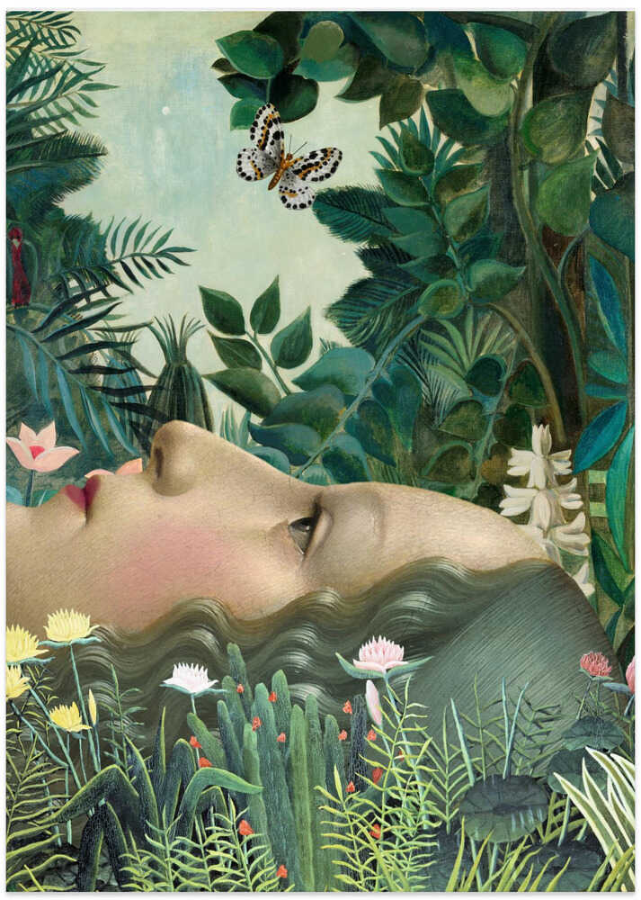 Giovanna im tropischen Garten von Marja van den Hurk