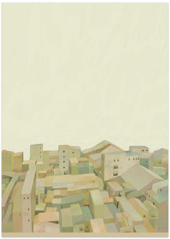 Gelassene Stadtlandschaft von Hieuchau