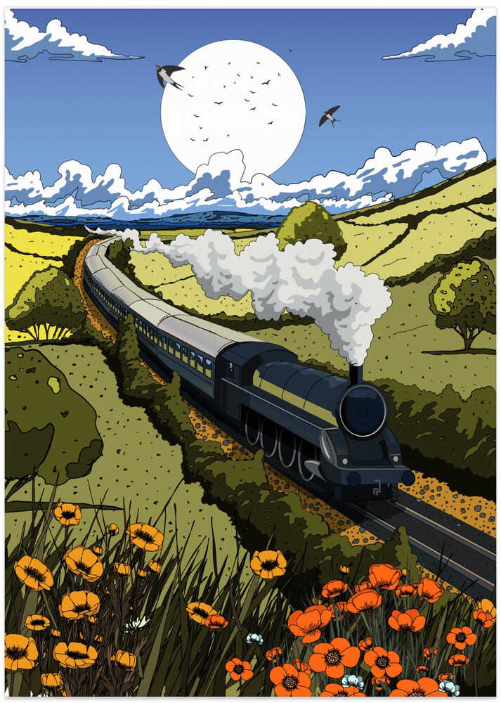 Dampflokomotive von Nicholas