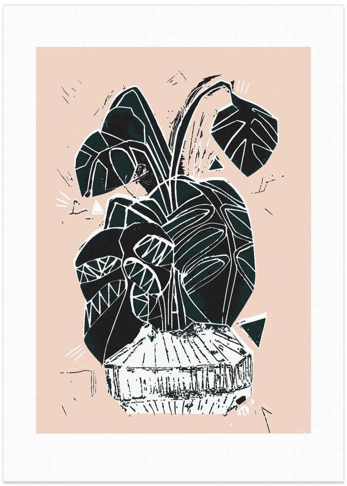 Magical Monstera by Sarah Fitzgerald