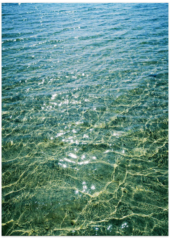 Frisches Blau von Angelo Cerantola