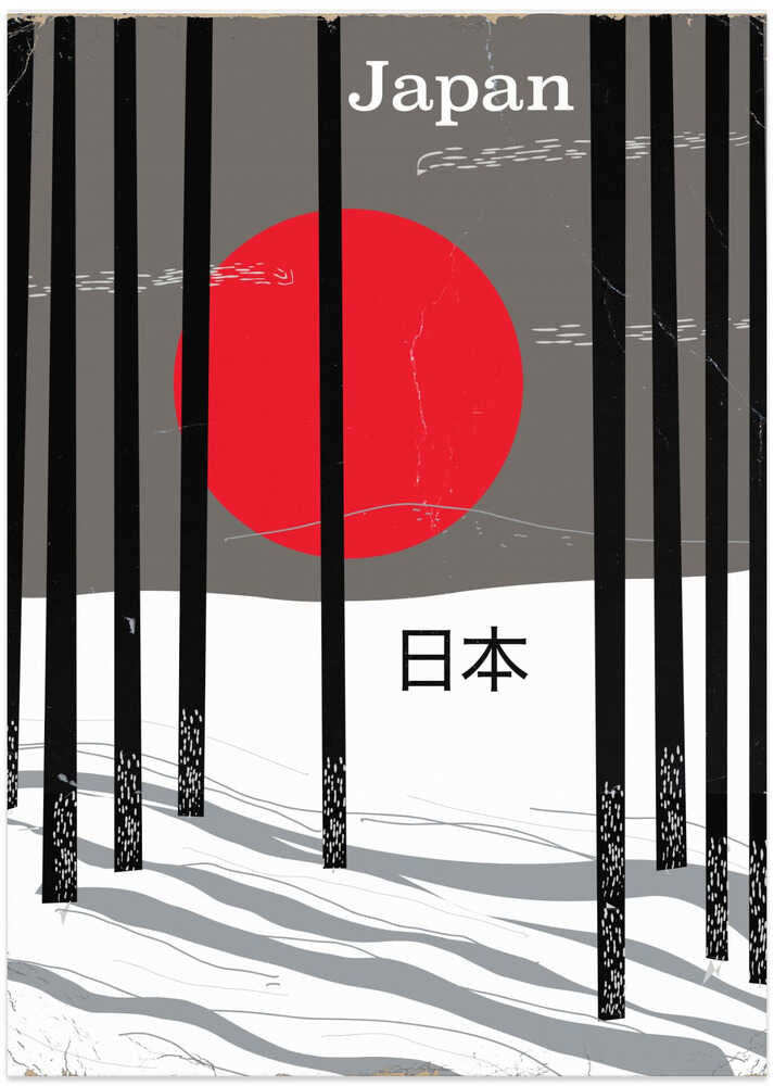 Japan Winterwald von Nicholas