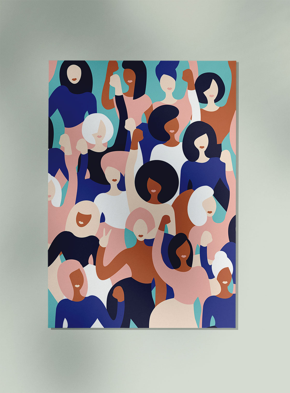 Women's Day is Everyday Art Print by Sofia Doudine