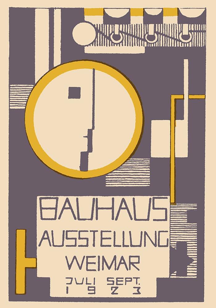 Bauhaus Ausstellung Weimar 1923 by Rudolf Baschant – Kuriosis Trade / B2B